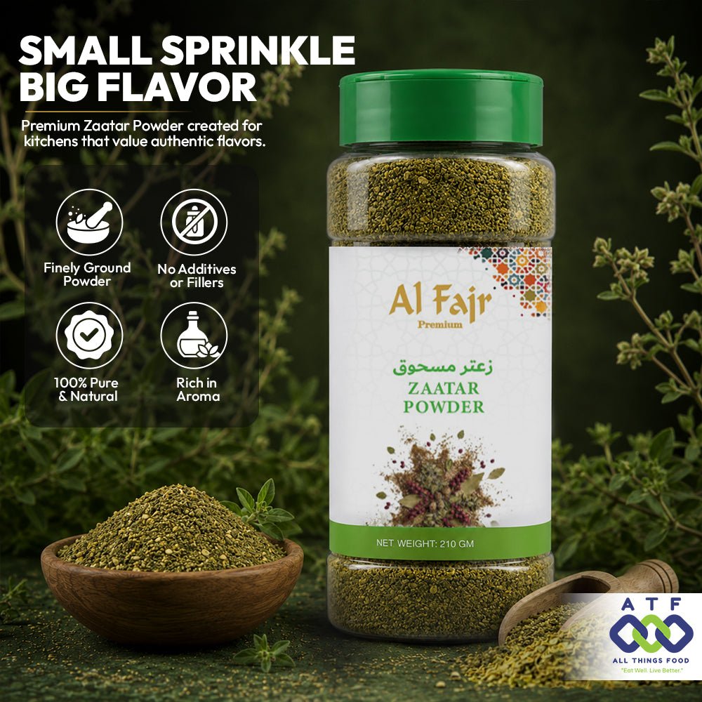 Al Fajr Zaatar 210g Middle Eastern Spice Blend - SNH Packing