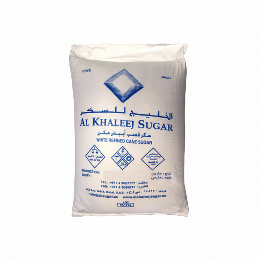 Al Khaleej White Cane Sugar 50kg bulk sack