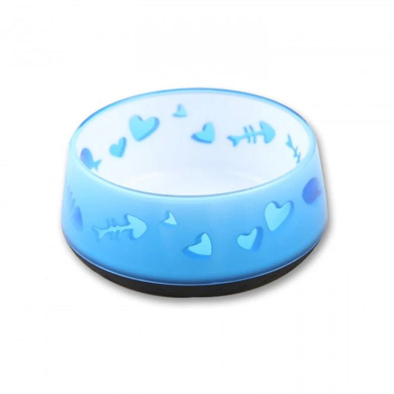 All For Paws Cat Love Bowl - Blue - SNH Packing