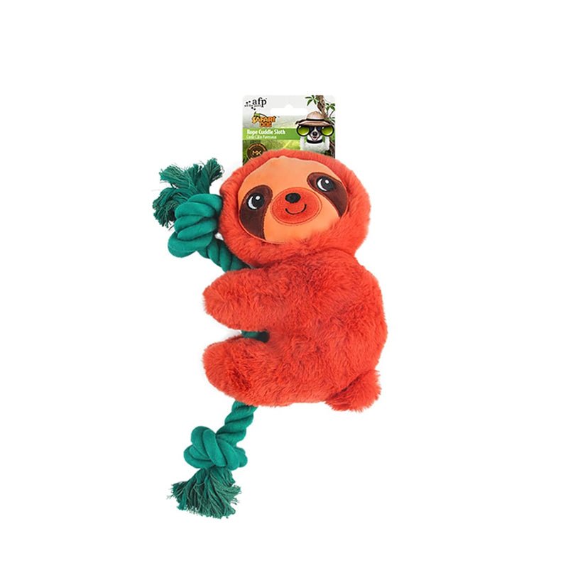 All for Paws Safari - Rope Cuddle Sloth - SNH Packing