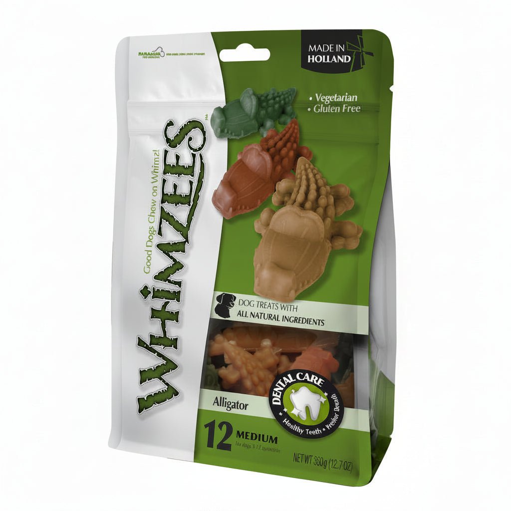 Alligator Medium Mix Brown / Green / Orange (12PC) - SNH Packing