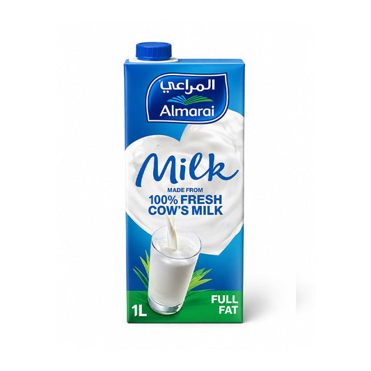 Almarai Full Fat Long Life Milk 1 Litre - SNH Packing