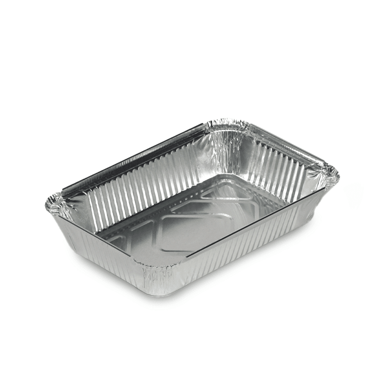 Aluminium Food Containers with Paper Lids 420ML to 1850ML - SNH Packing