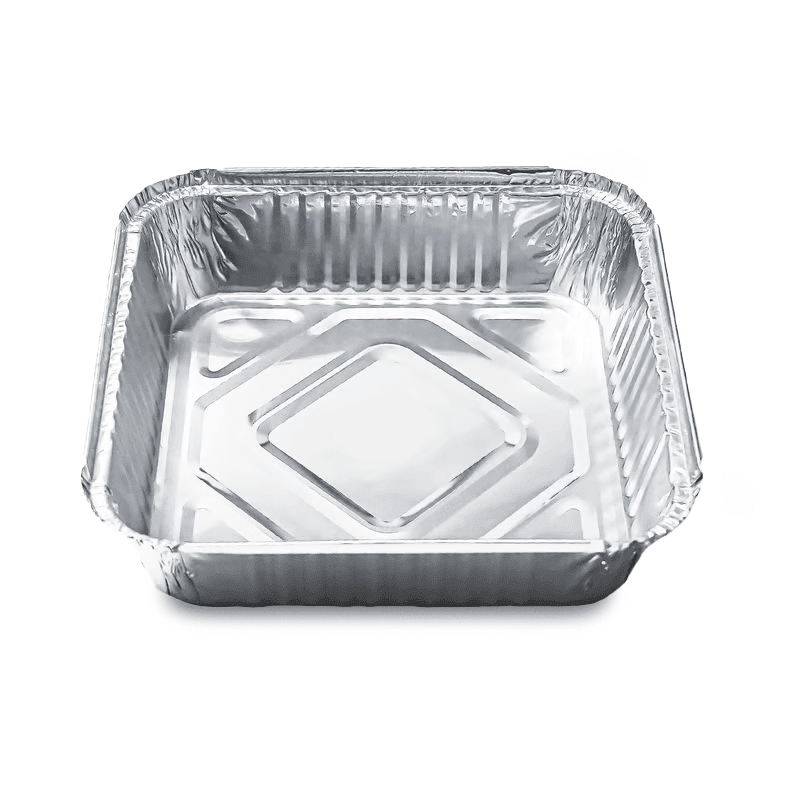 Aluminium Food Containers with Paper Lids 420ML to 1850ML - SNH Packing