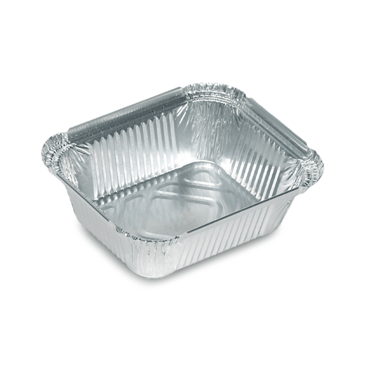 Aluminium Food Containers with Paper Lids 420ML to 1850ML - SNH Packing