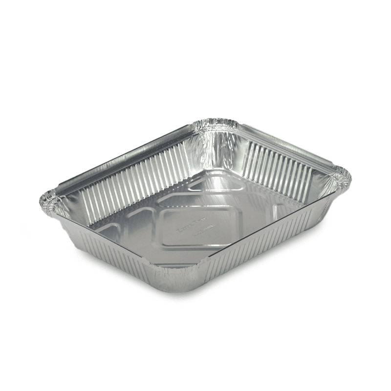 Aluminium Food Containers with Paper Lids 420ML to 1850ML - SNH Packing