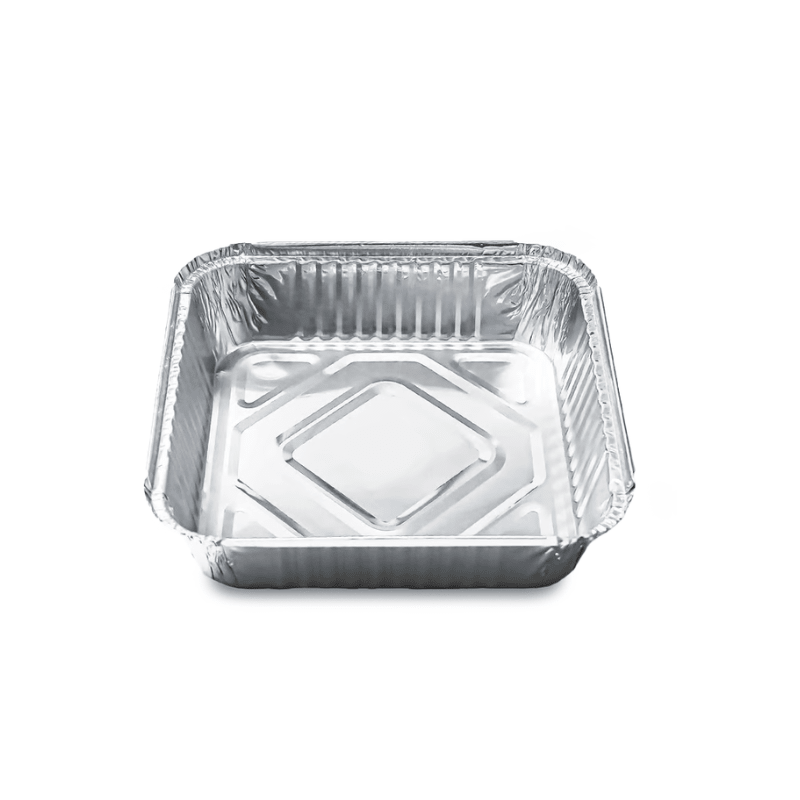 Aluminium Food Containers with Paper Lids | Food - Grade - SNH Packing