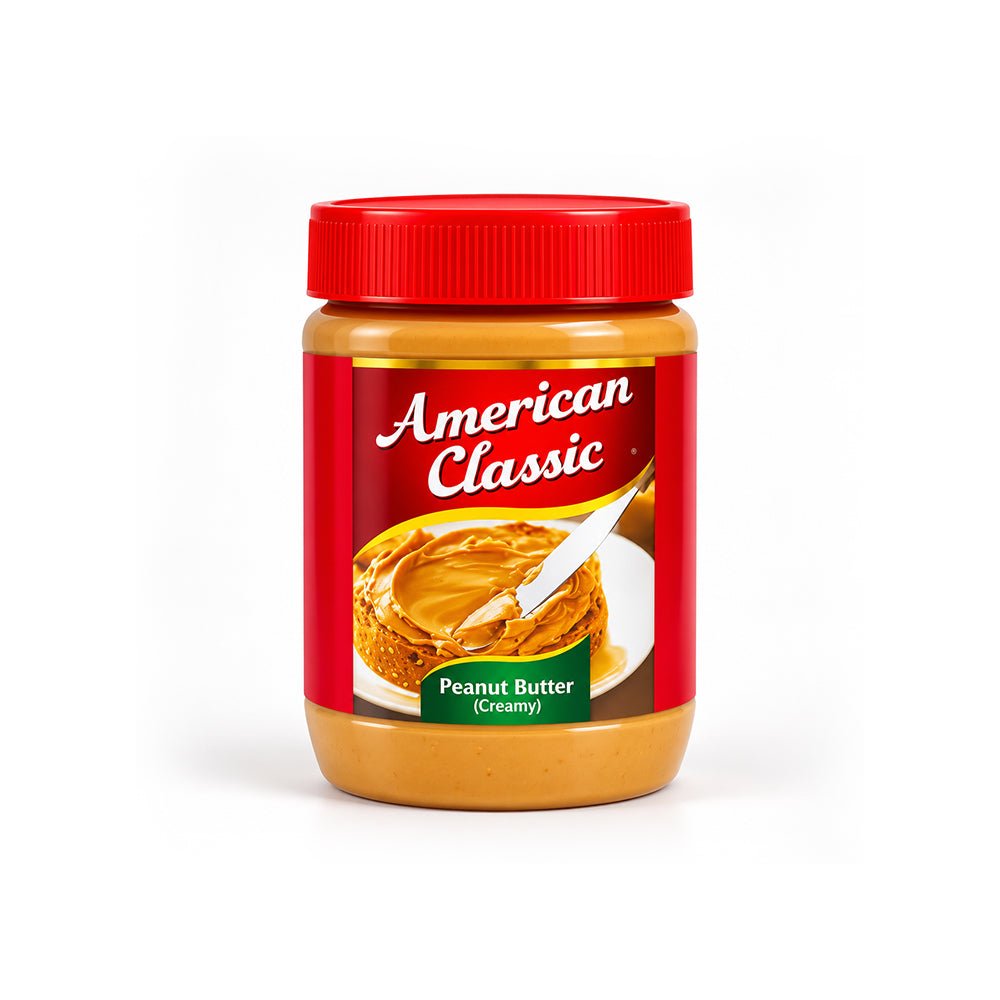 American Classic Creamy Peanut Butter, 510g - SNH Packing