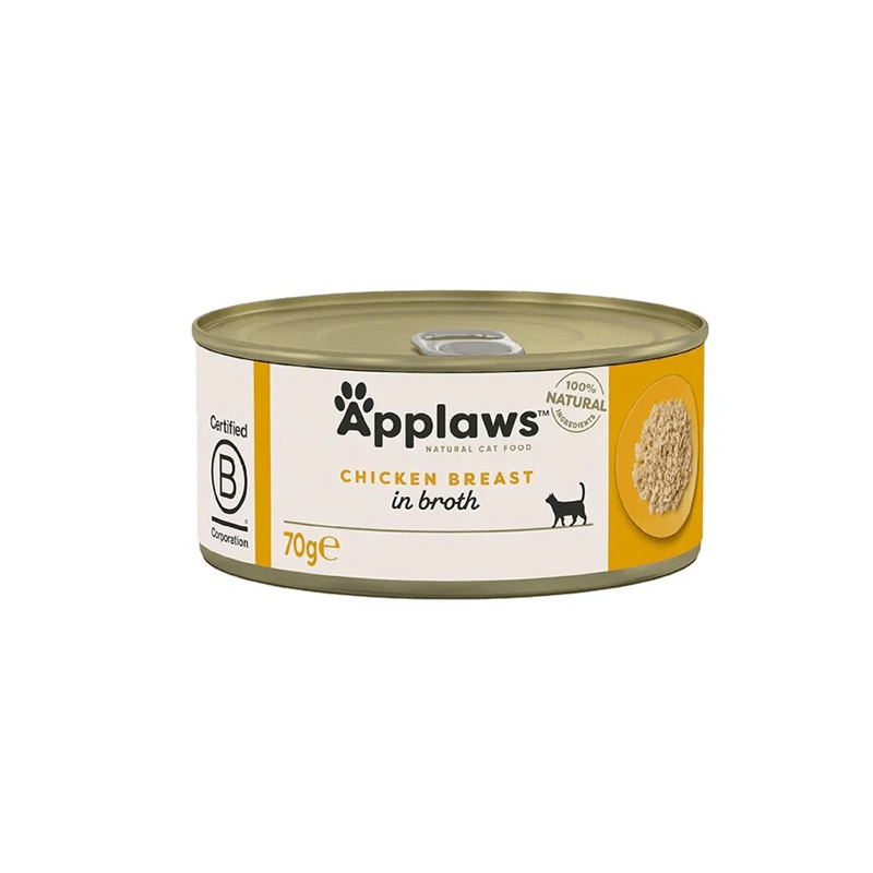 Applaws Chicken Breast in Broth Wet Cat Food Tin 70g - SNH Packing