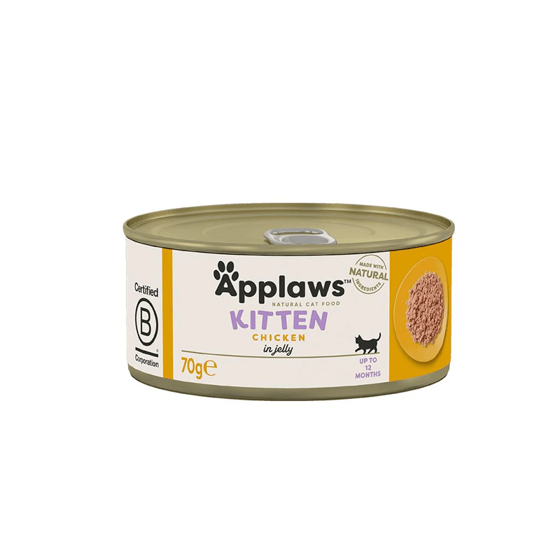 Applaws Chicken Wet Kitten Food 70g Tin - SNH Packing