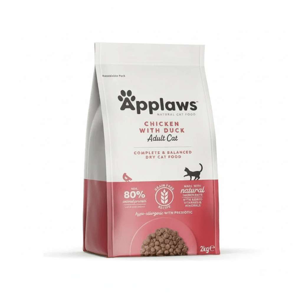 Applaws Chicken with Duck Adult Dry Cat Food - 2KG - SNH Packing