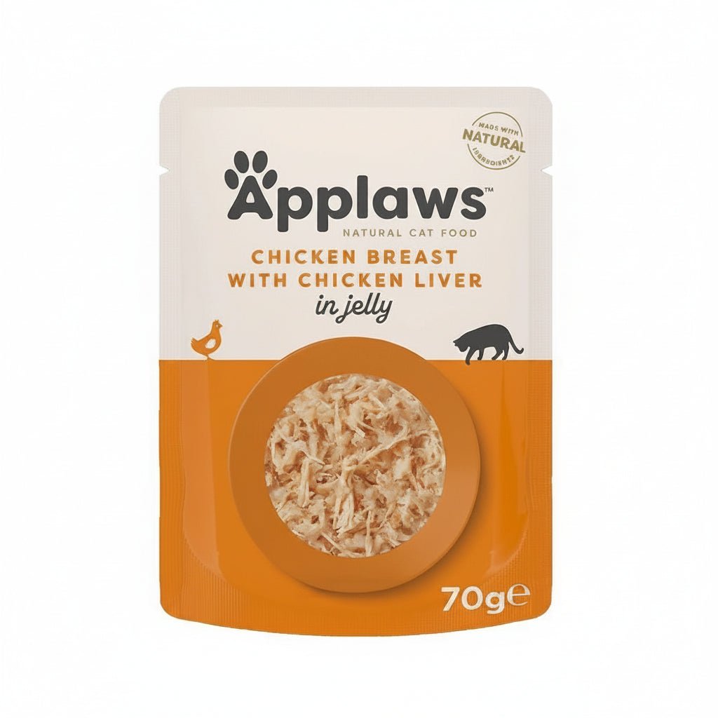 Applaws Chicken with Liver in Jelly Adult Wet Cat Food 70g - SNH Packing