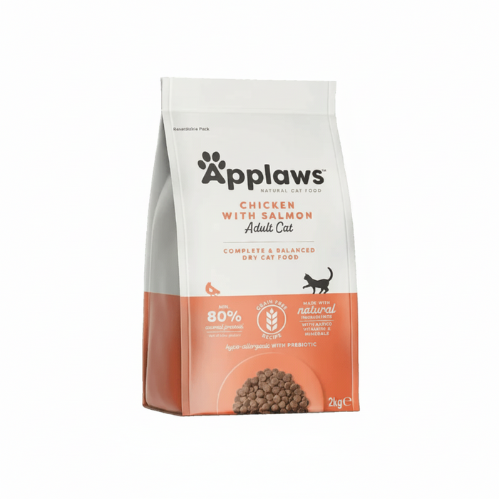 Applaws Chicken with Salmon Adult Dry Cat Food 2KG