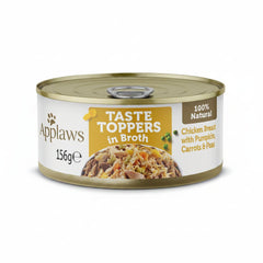 Applaws Taste Toppers in Broth Chicken with Vegetables Wet Dog Food 156g - SNH Packing