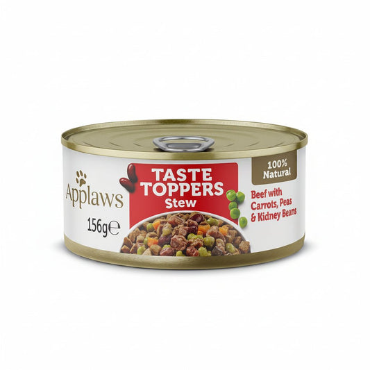 Applaws Taste Toppers Stew Beef with Vegetables Wet Dog Food 156g - SNH Packing