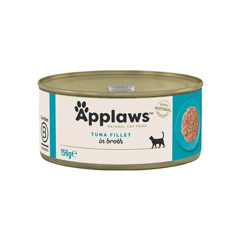 Applaws Tuna Fillet Adult Wet Cat Food 156g Tin - SNH Packing