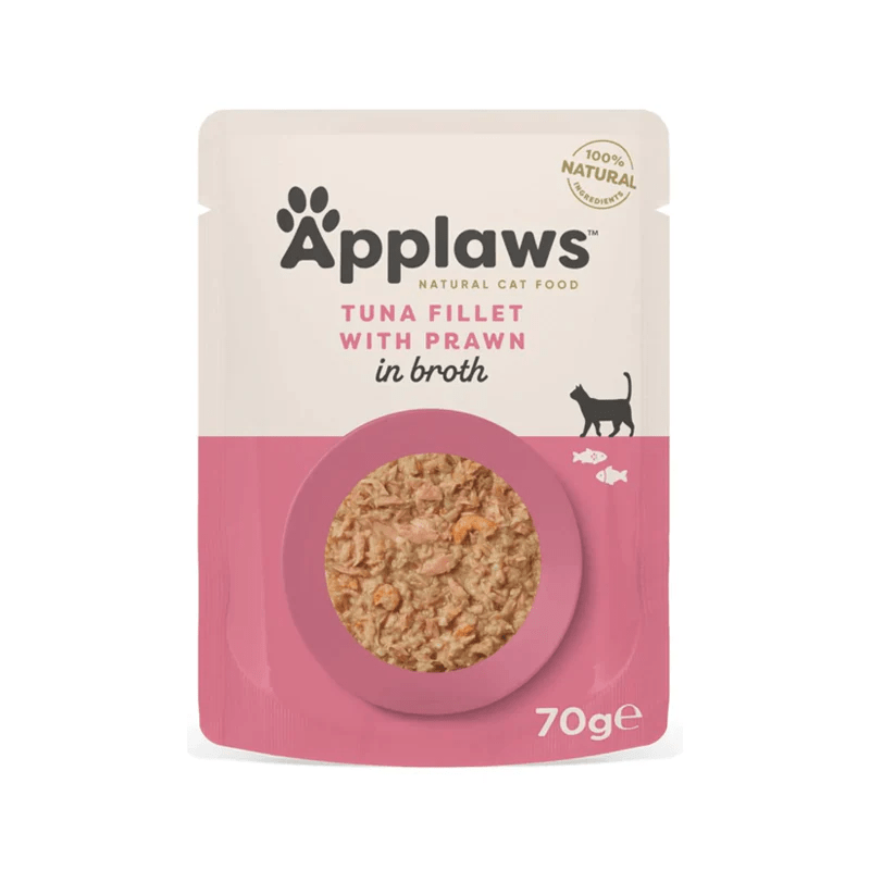 Applaws Tuna & Prawn Adult Wet Cat Food 70g Pouch - SNH Packing