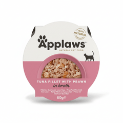 Applaws Tuna with Prawn Adult Wet Cat Food 60g Pot - SNH Packing