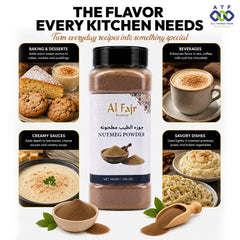 Al Fajr Nutmeg Powder Ground Nutmeg Spice 200g