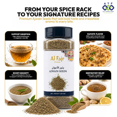 Al Fajr Ajwain Seeds Whole Carom Seeds 200g