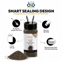 Al Fajr Crushed Black Pepper Bold Aromatic Spice 270G