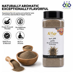 Al Fajr Black Pepper Powder Ground Black Pepper 250g