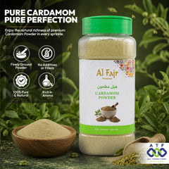 Al Fajr Cardamom Powder Ground Cardamom Spice 260g
