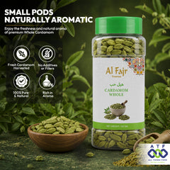 Al Fajr Cardamom Whole Spice 150g