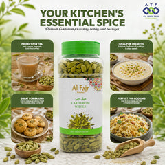 Al Fajr Cardamom Whole Spice 150g