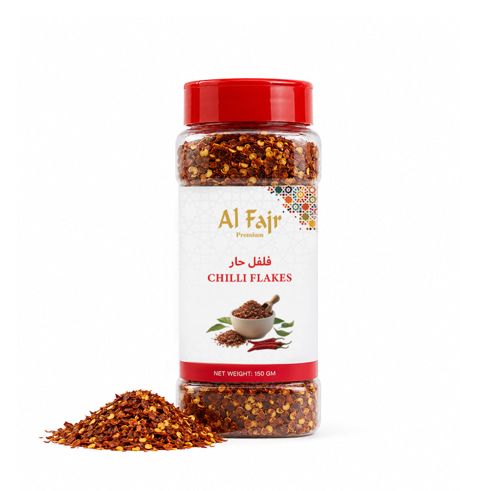 Al Fajr Chilli Flakes Dried Chilli Spice 150g