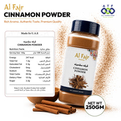 Al Fajr Cinnamon Powder Ground Cinnamon Spice 250g