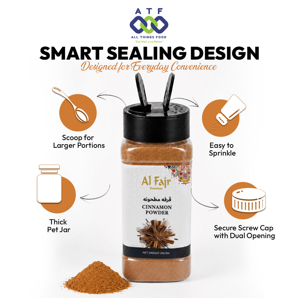 Al Fajr Cinnamon Powder Ground Cinnamon Spice 250g