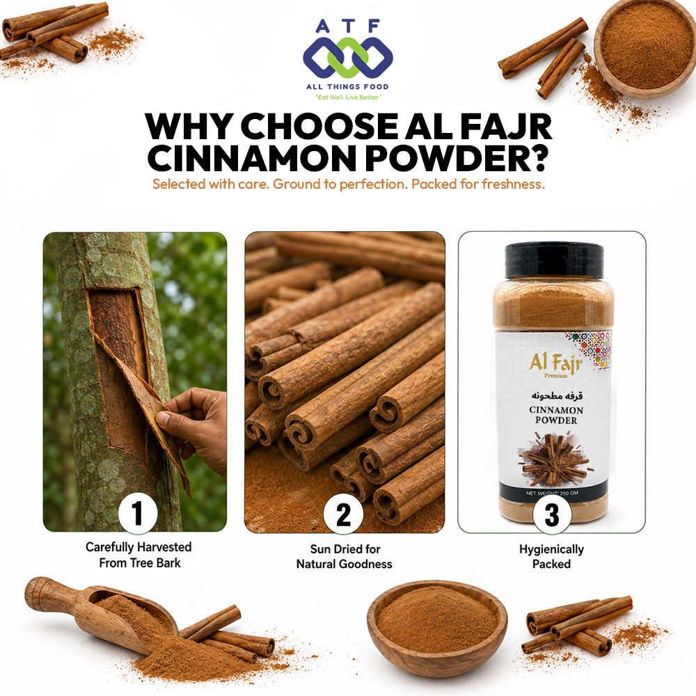 Al Fajr Cinnamon Powder Ground Cinnamon Spice 250g