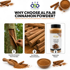 Al Fajr Cinnamon Powder Ground Cinnamon Spice 250g