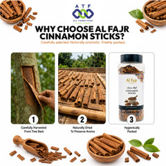 Al Fajr Cinnamon Sticks Whole Cinnamon Spice 100g