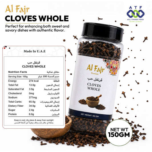 Al Fajr Whole Cloves Aromatic Clove Spice 150g