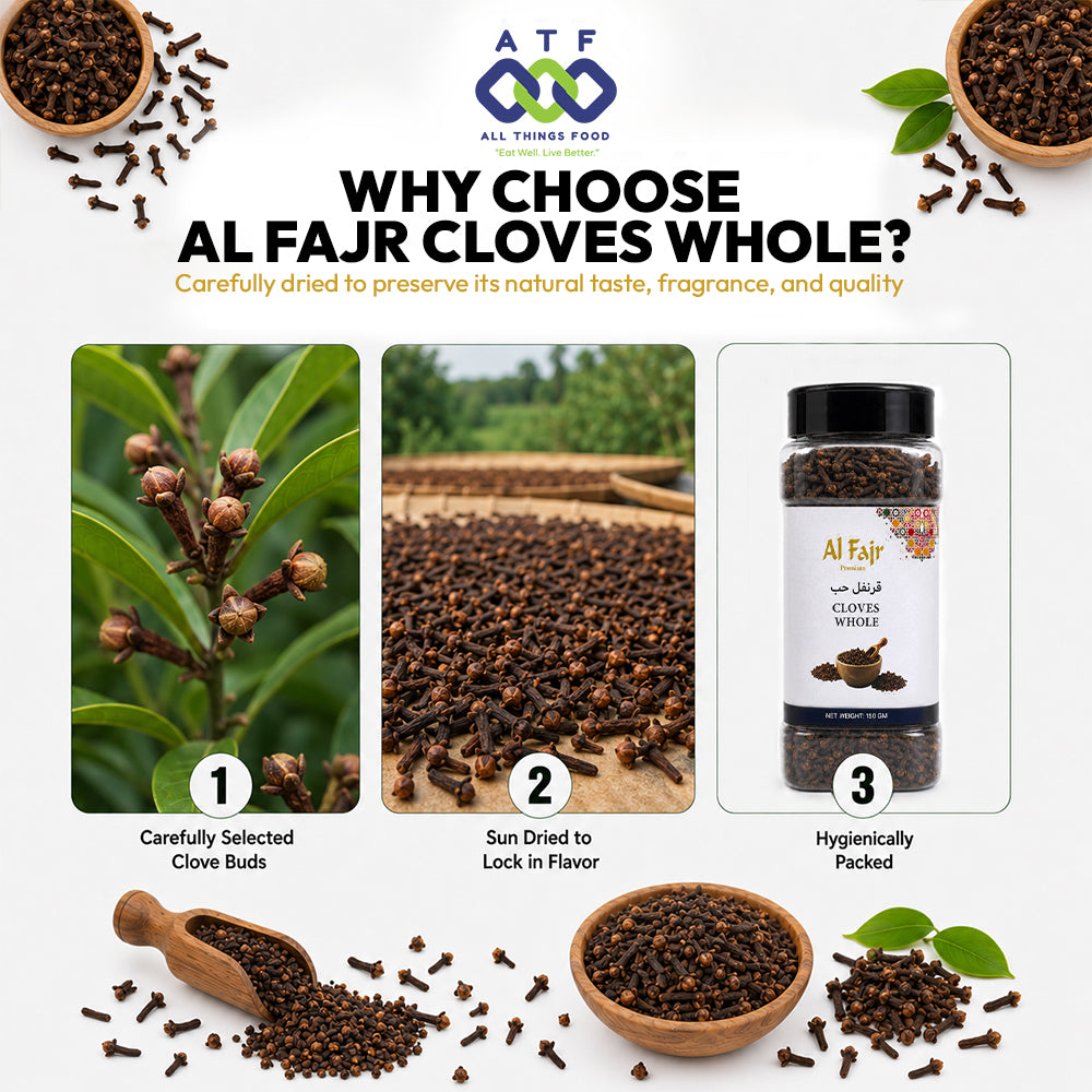 Al Fajr Whole Cloves Aromatic Clove Spice 150g