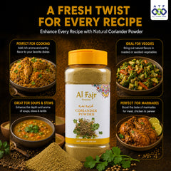 Al Fajr Coriander Powder Ground Coriander Spice 250g