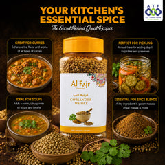 Al Fajr Coriander Whole 120g Whole Coriander Seeds Spice