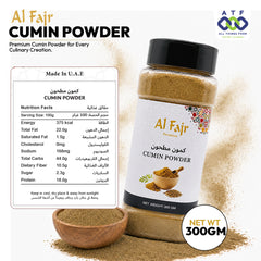 Al Fajr Cumin Powder Ground Cumin Spice 250g