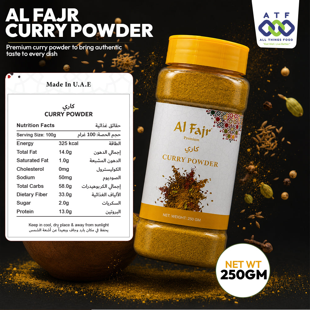 Al Fajr Curry Powder Aromatic Spice Blend 250g