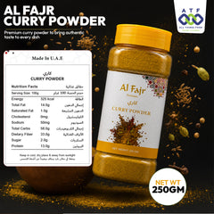 Al Fajr Curry Powder Aromatic Spice Blend 250g