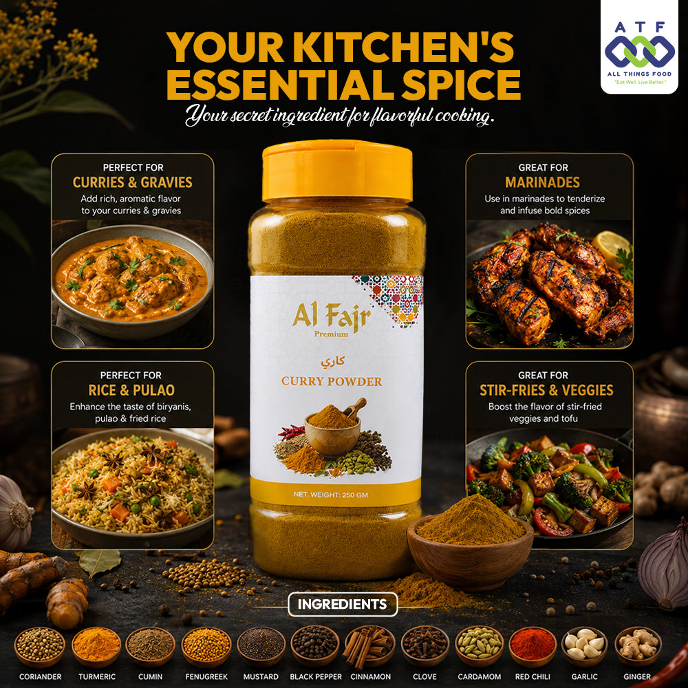 Al Fajr Curry Powder Aromatic Spice Blend 250g