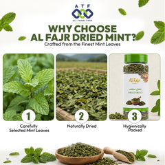 Al Fajr Dried Mint Aromatic Herb 70g