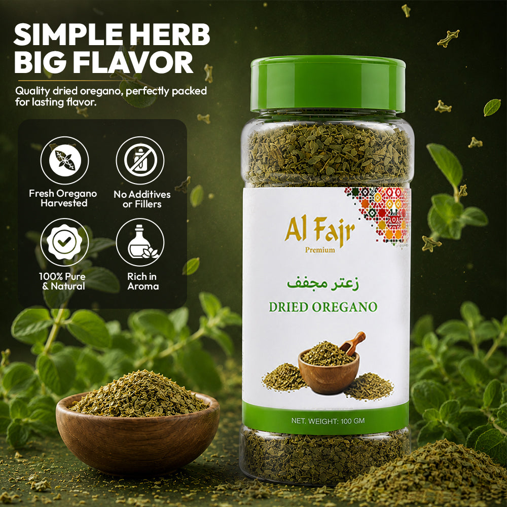 Al Fajr Dried Oregano Aromatic Herb 80g