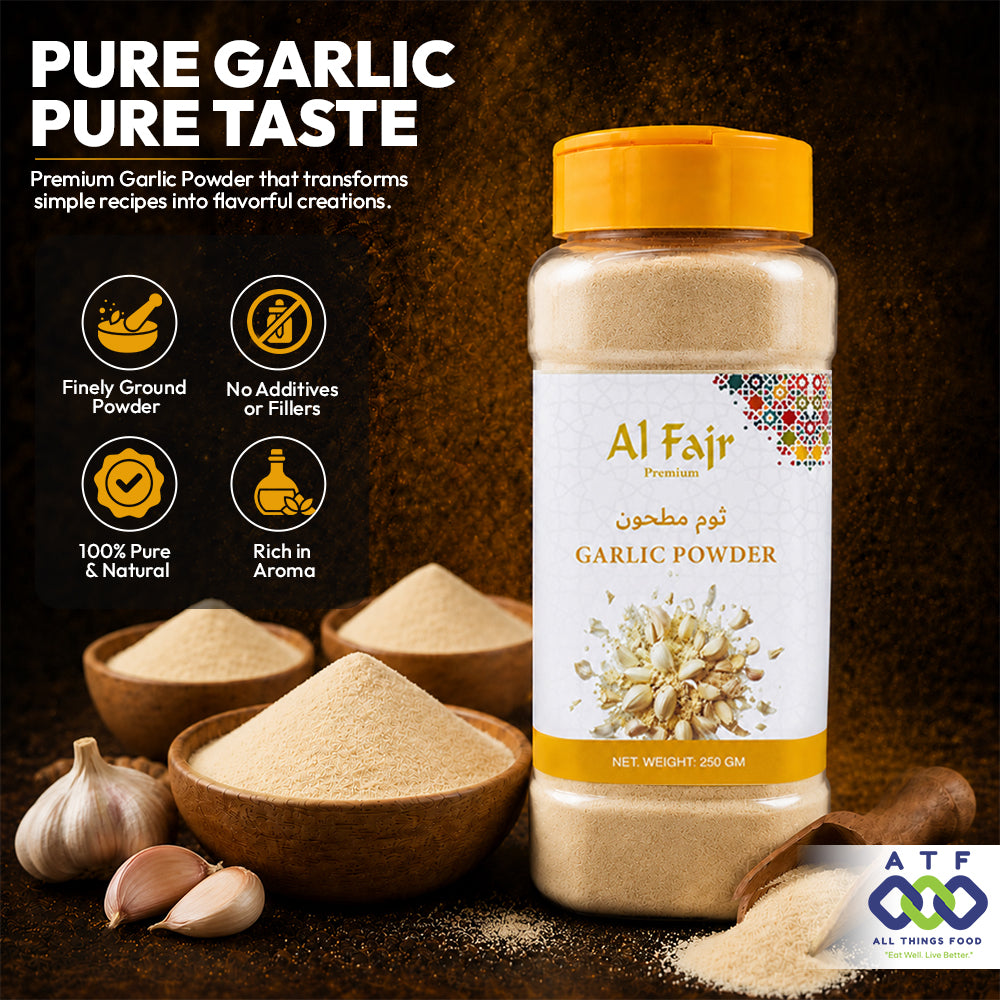 Al Fajr Garlic Powder Ground Garlic Spice 250g