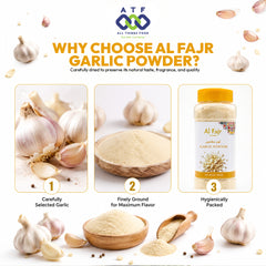 Al Fajr Garlic Powder Ground Garlic Spice 250g