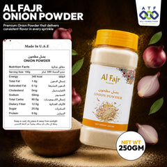 Al Fajr Onion Powder Ground Onion Spice 250g