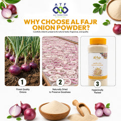 Al Fajr Onion Powder Ground Onion Spice 250g