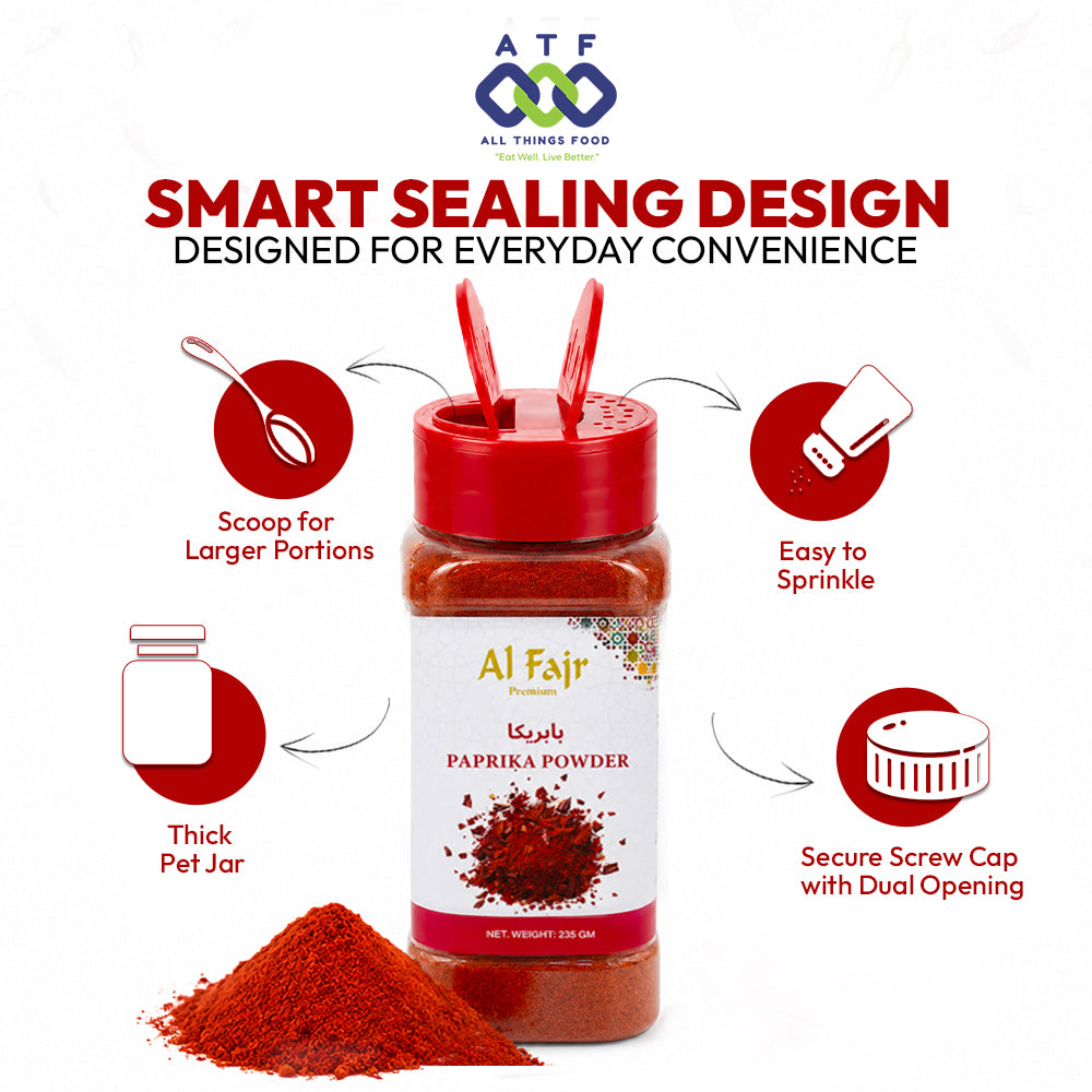 Al Fajr Paprika Powder Ground Paprika Spice 235g